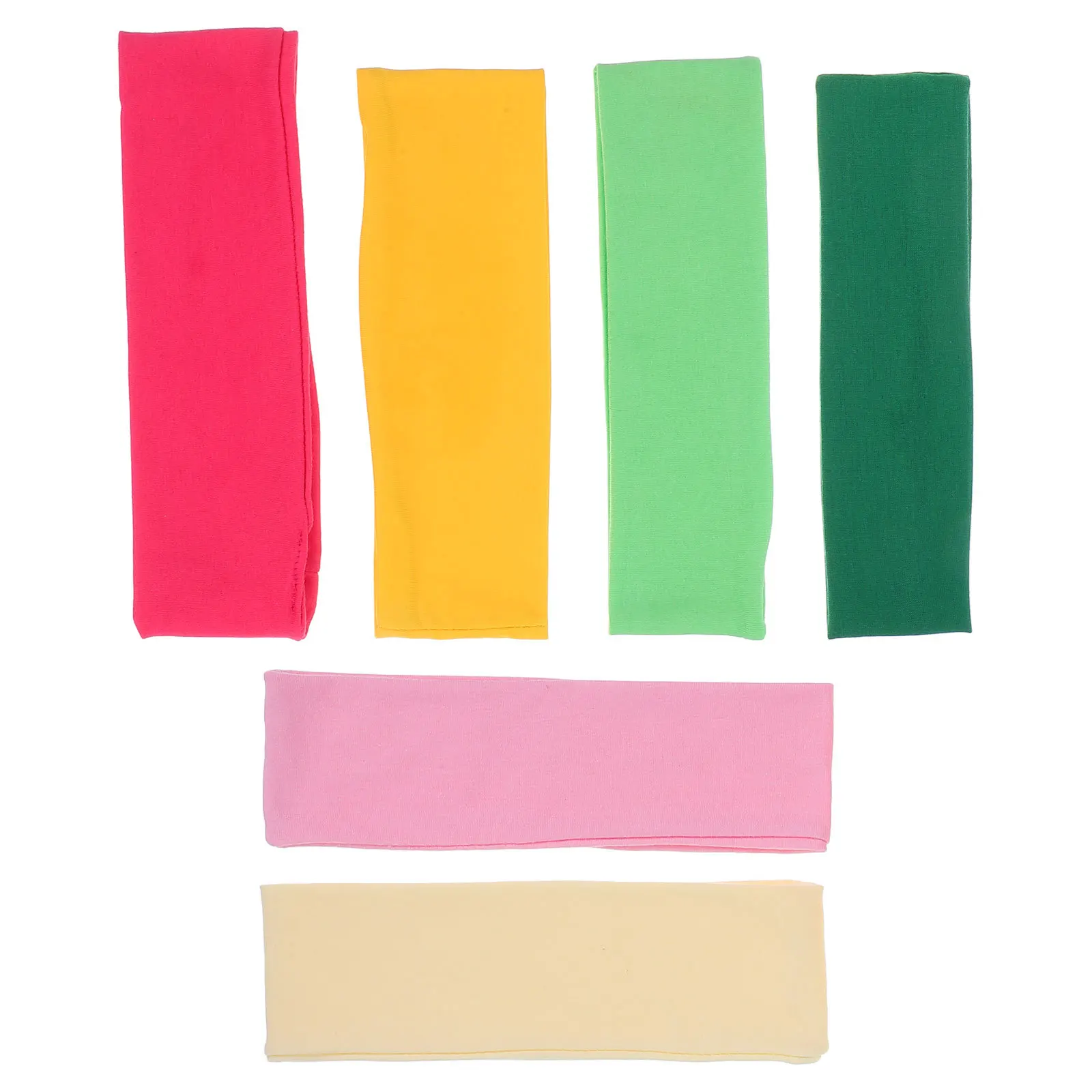 6Pcs Soft Elastic Yoga Headbands for Women Sweat-Wicking Breathable Sports Hair Bands Running Fitness Gym Accessories
6Pcs Soft Elastic Yoga Headbands for Women Sweat-Wicking Breathable Sports Hair Bands Running Fitness Gym Accessories