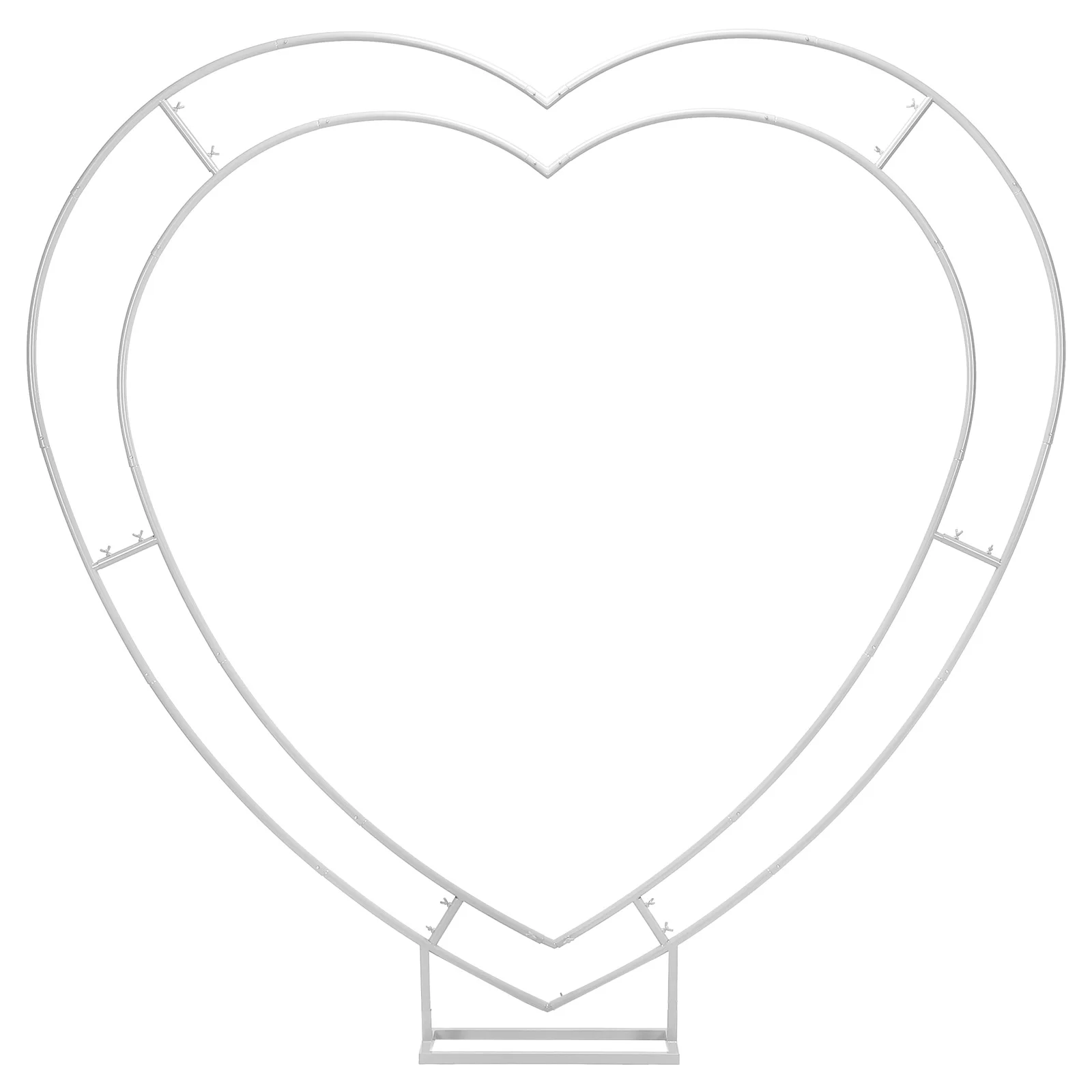 Square-Bottomed Wedding Arch Stand 6.7FT Party Backdrops Decoration Reusable for Ceremony Valentines Day Birthday Party Decor
Square-Bottomed Wedding Arch Stand 6.7FT Party Backdrops Decoration Reusable for Ceremony Valentines Day Birthday Party Decor