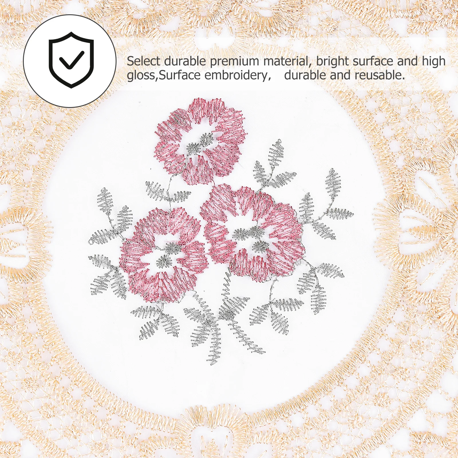 Lace Tablecloth Embroidered PVC Wedding Dinner Party Table Cover Table Runner Mat Lace Tablecloth Desk Decoration Cloth
Lace Tablecloth Embroidered PVC Wedding Dinner Party Table Cover Table Runner Mat Lace Tablecloth Desk Decoration Cloth