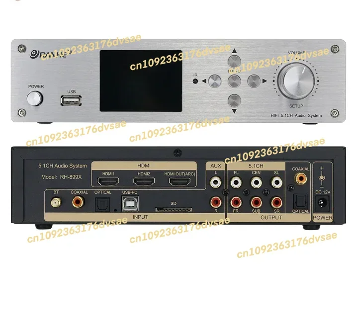 NEW RH-899X Silvery/Black DSD Audio Player Lossless DTS/AC3 Decoding Audio Player HDMI Optical Fiber and Coaxial 5.1 Channel
NEW RH-899X Silvery/Black DSD Audio Player Lossless DTS/AC3 Decoding Audio Player HDMI Optical Fiber and Coaxial 5.1 Channel