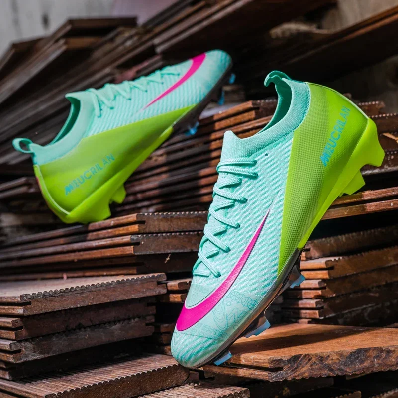 New Men's Soccer Shoes Training FG Top Quality Non-Slip Football Boots Cleats Sneakers Wholesale Drop Shipping Unisex Adult
New Men's Soccer Shoes Training FG Top Quality Non-Slip Football Boots Cleats Sneakers Wholesale Drop Shipping Unisex Adult