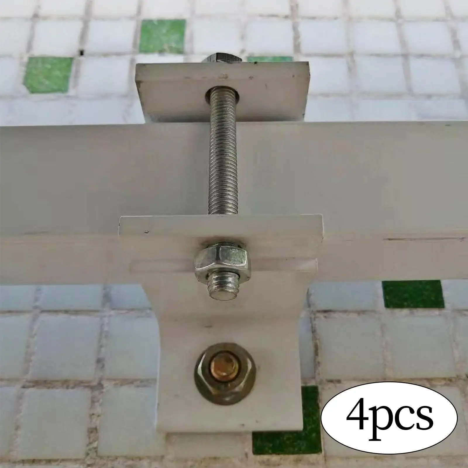 4Pcs Awning Mounting Bracket Easy Installation White Direct Replace Hardware Aluminum Alloy for Yard Deck Retractable Awnings
4Pcs Awning Mounting Bracket Easy Installation White Direct Replace Hardware Aluminum Alloy for Yard Deck Retractable Awnings