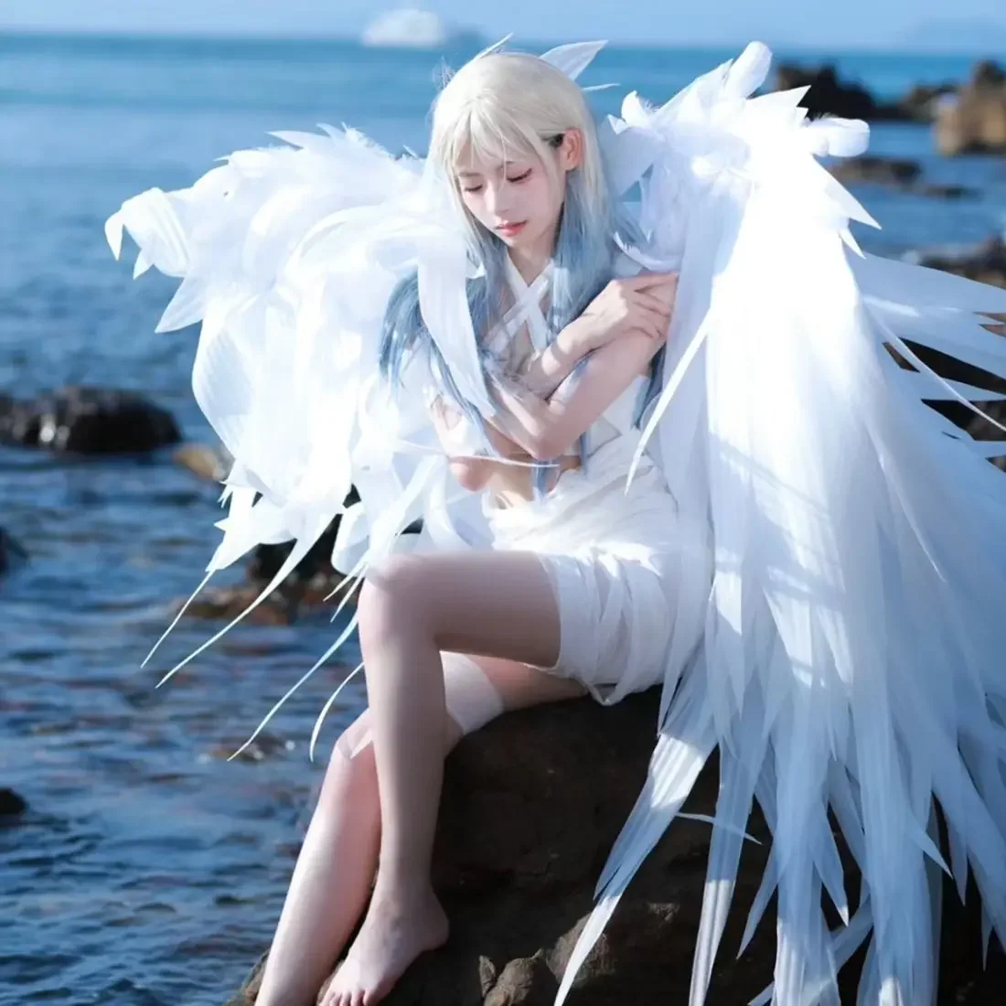 White Beach Photography Wings Fairy Simulation Halloween Wings Model Catwalk Costume Super Wings Nightclub Performance Props
White Beach Photography Wings Fairy Simulation Halloween Wings Model Catwalk Costume Super Wings Nightclub Performance Props