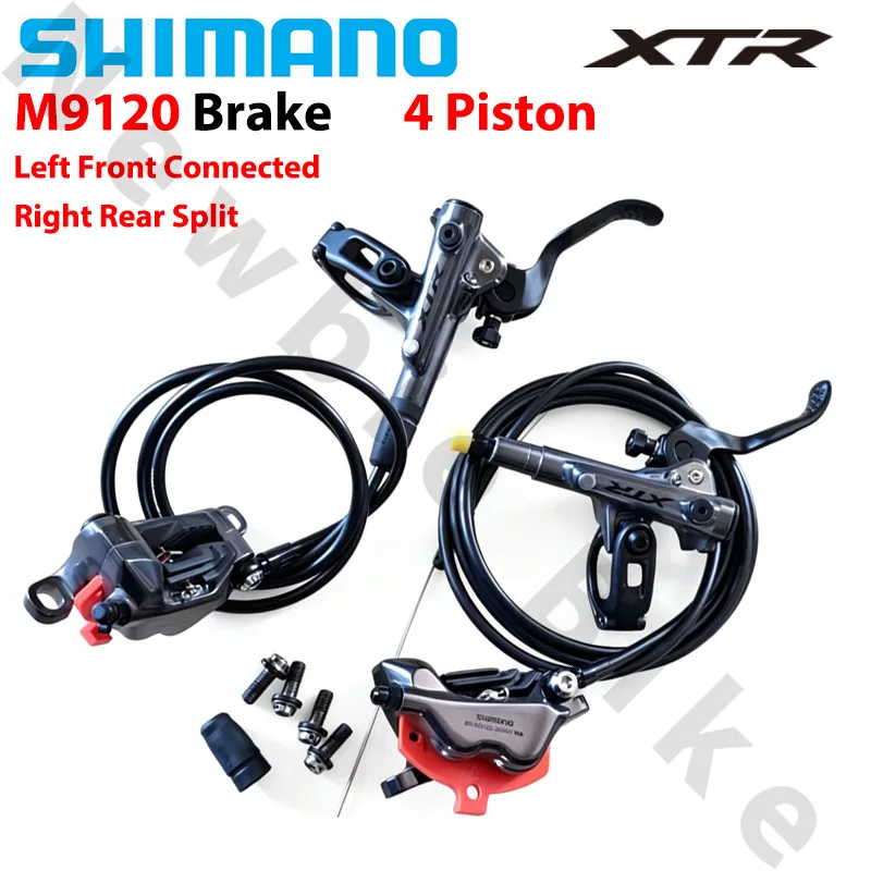 SHIMANO DEORE XTR M9120 4 Piston Brake for Mountain Bike Hidraulic Disc Brake MTB ICE-TECH Left 800MM 850MM Right 1700MM Split
SHIMANO DEORE XTR M9120 4 Piston Brake for Mountain Bike Hidraulic Disc Brake MTB ICE-TECH Left 800MM 850MM Right 1700MM Split