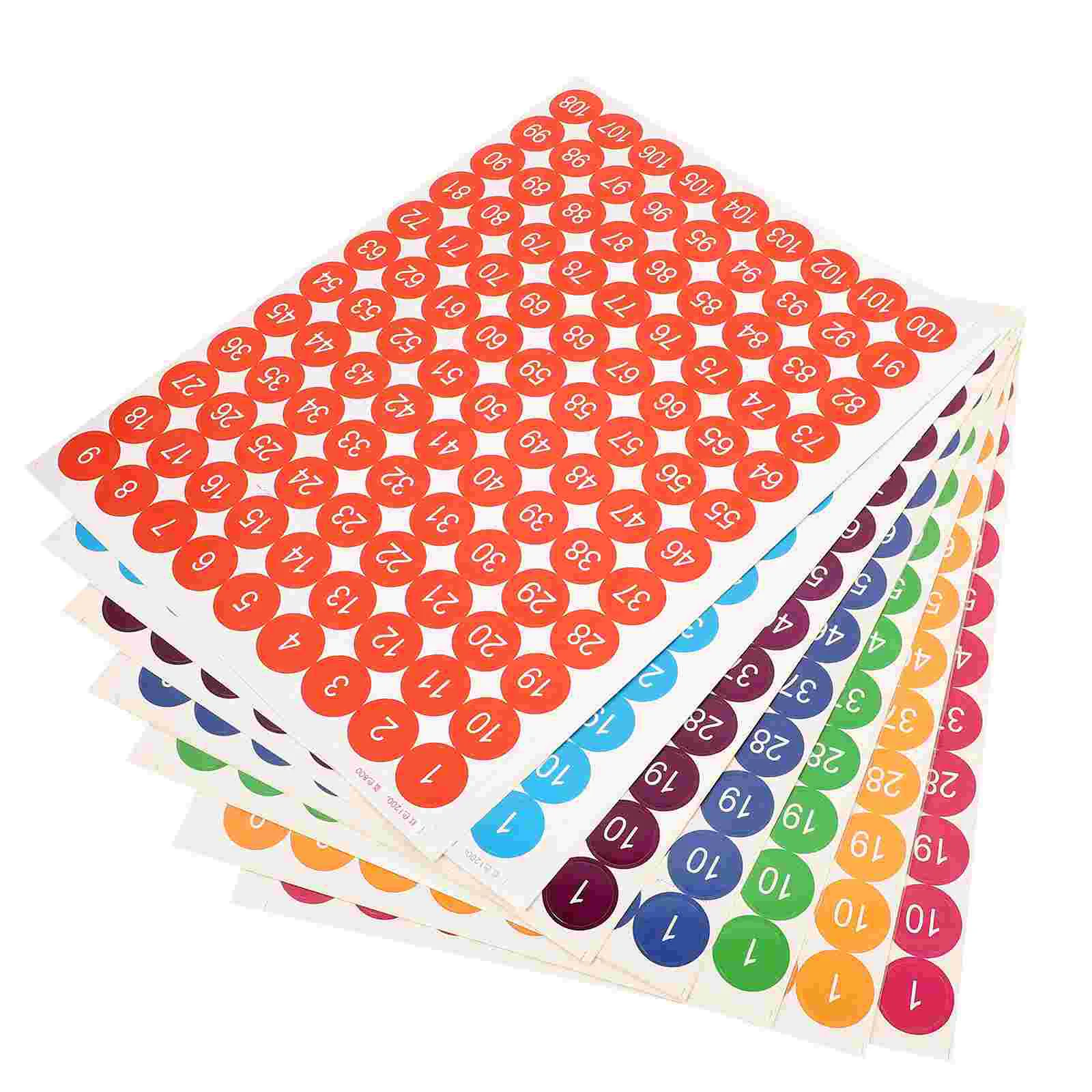 Stickers for Scrapbooking Round Number Labels Outdoor Colored Circle Office Paper
Stickers for Scrapbooking Round Number Labels Outdoor Colored Circle Office Paper