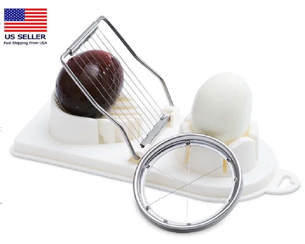 2-in-1 Stainless Steel Egg Slicer Mushroom Tomato Chopper Kitchen Cutter Tool
2-in-1 Stainless Steel Egg Slicer Mushroom Tomato Chopper Kitchen Cutter Tool