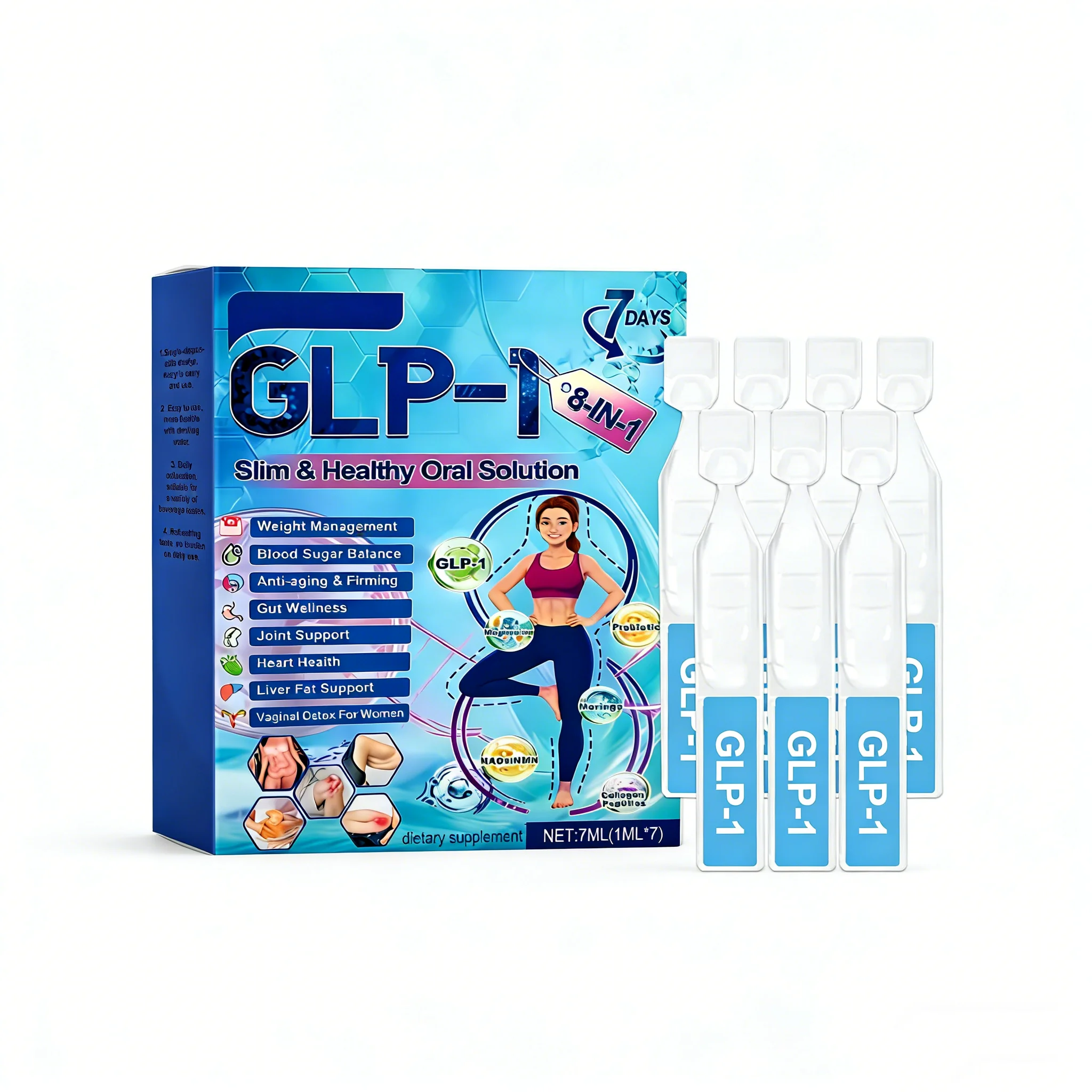 Капли для похудения GLP-1: улучшение пищеварения, детокс, контроль веса, сжигание жира, повышение физической формы, снижение веса
Капли для похудения GLP-1: улучшение пищеварения, детокс, контроль веса, сжигание жира, повышение физической формы, снижение веса