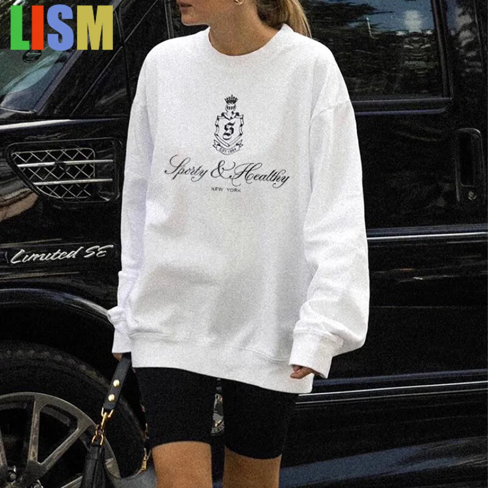 LISM Sweater American Vintage 90's Street Fashion Spring Long Sleeve Crewneck Sweatshirts Cotton Pullover Ins Fashion Jumpers
LISM Sweater American Vintage 90's Street Fashion Spring Long Sleeve Crewneck Sweatshirts Cotton Pullover Ins Fashion Jumpers