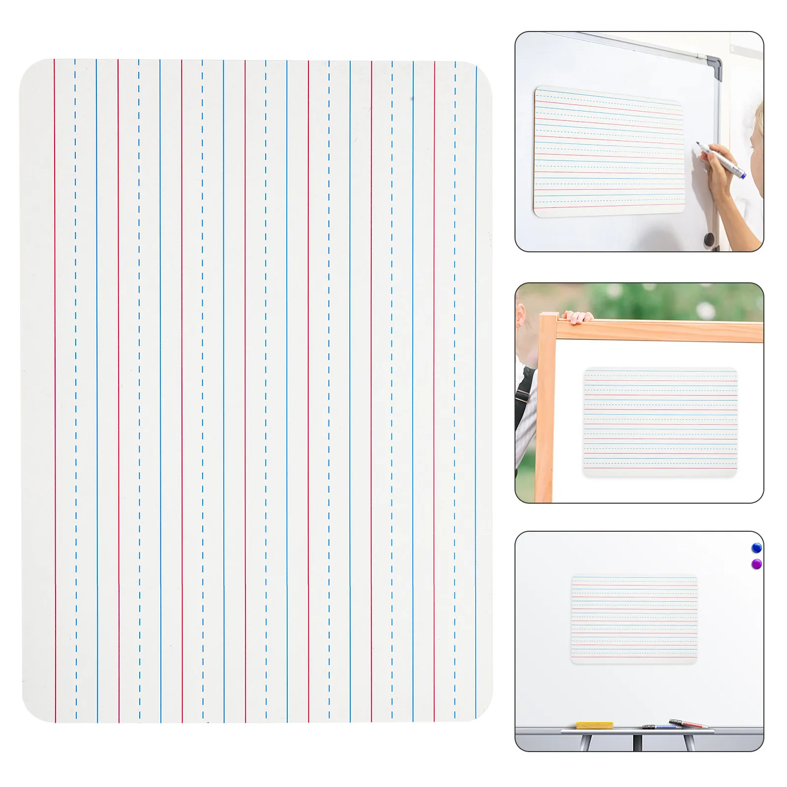 Double Sided Dry Erase Whiteboard for Teens Writing Drawing Practice Erasable PVC Wood Construction Tool
Double Sided Dry Erase Whiteboard for Teens Writing Drawing Practice Erasable PVC Wood Construction Tool