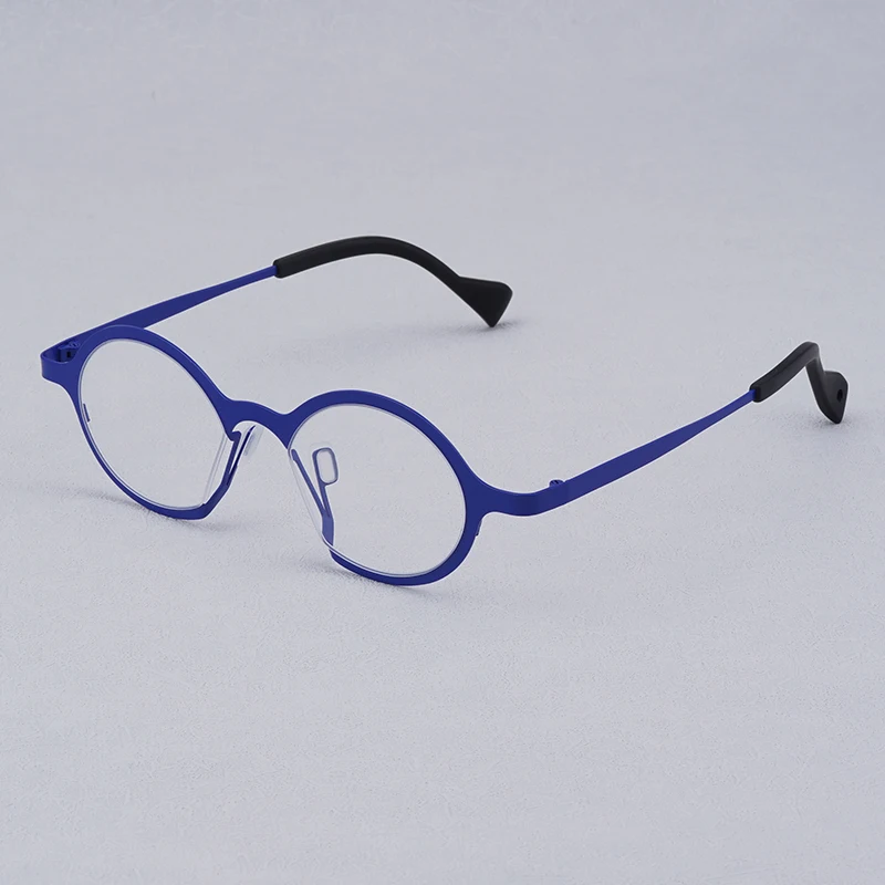 James 6 Pure Titanium Handmade Retro Double Round Flat Glasses Frame Anti-myopia Glasses for Men and Women
James 6 Pure Titanium Handmade Retro Double Round Flat Glasses Frame Anti-myopia Glasses for Men and Women