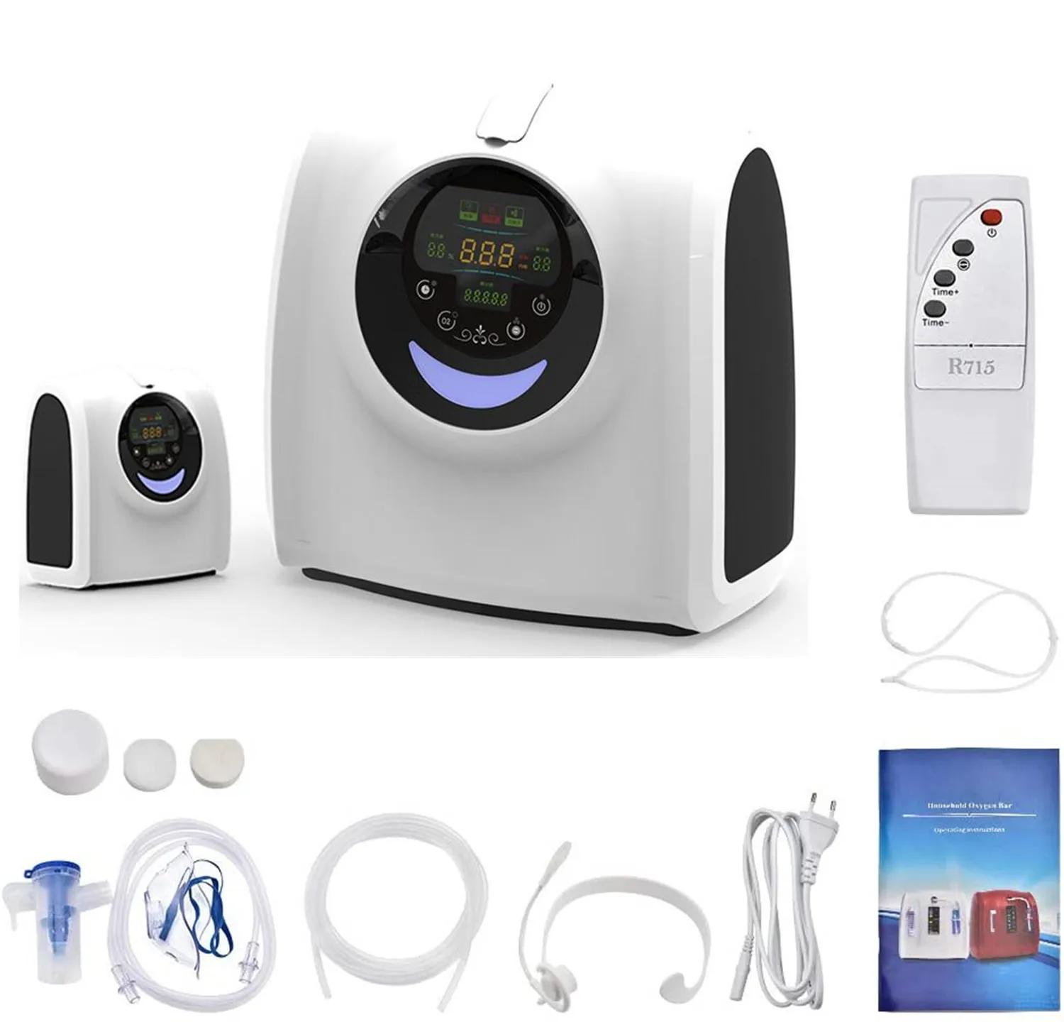 Household Oxygen Concentrator Generator 6LPM Oxygen Making Machine 24 Hours Continuous Oxygen flow Atomizer
Household Oxygen Concentrator Generator 6LPM Oxygen Making Machine 24 Hours Continuous Oxygen flow Atomizer