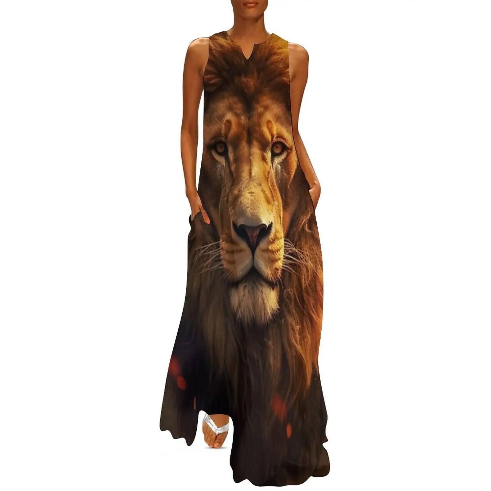 Soul of a Lion Long Dress dresses for women Clothing female elegant party dresses for women 2025 Dress for girls
Soul of a Lion Long Dress dresses for women Clothing female elegant party dresses for women 2025 Dress for girls