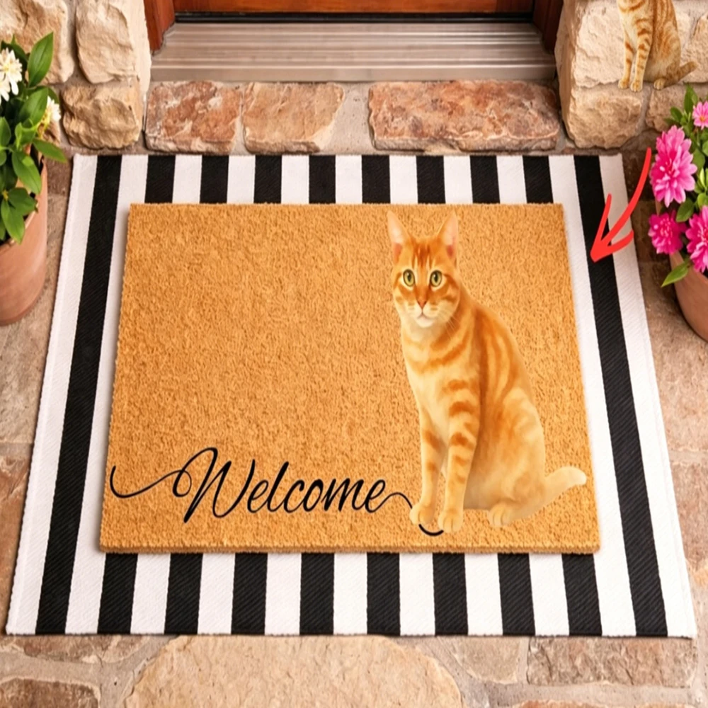 Custom Durable Door Mat Cute Style Non Slip Easy Clean Decorative Rug For Bathroom Home Entrance Indoor Decor Perfect Gift Idea
Custom Durable Door Mat Cute Style Non Slip Easy Clean Decorative Rug For Bathroom Home Entrance Indoor Decor Perfect Gift Idea