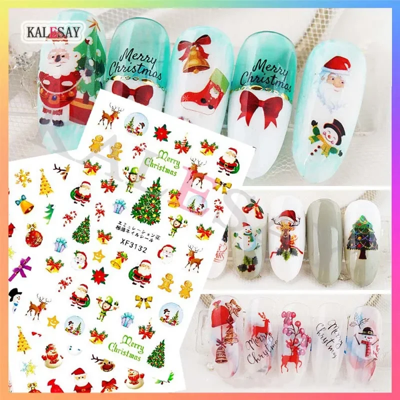 Merry Christmas Nail Art Stickers Decoration Snow Nail Decal for Manicure Santa Claus Sticker for Nails Design Father Christmas
Merry Christmas Nail Art Stickers Decoration Snow Nail Decal for Manicure Santa Claus Sticker for Nails Design Father Christmas
