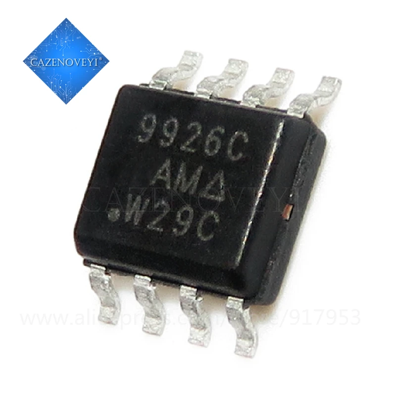 High quality seller 10pcs/lot SI9926 FDS9926A AP9926GM ME9926A CEM9926A AP9926 9926A 9926 SOP-8 In Stock
High quality seller 10pcs/lot SI9926 FDS9926A AP9926GM ME9926A CEM9926A AP9926 9926A 9926 SOP-8 In Stock