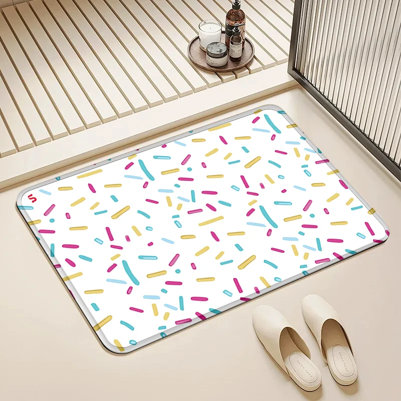 Colorful Sprinkle Door Mat Non-Slip Washable Floor Rug for Home Kids Room Bathroom Kitchen Decor
Colorful Sprinkle Door Mat Non-Slip Washable Floor Rug for Home Kids Room Bathroom Kitchen Decor