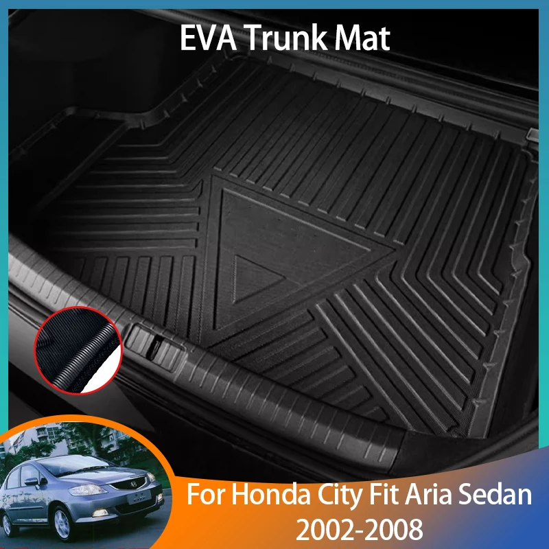 Автомобильные аксессуары для Honda City Fit Aria Sedan GD8 GD9 2002-2008, коврик для багажника из ЭВА, напольный коврик, подкладка для багажника, Carpe Waterprooft
Автомобильные аксессуары для Honda City Fit Aria Sedan GD8 GD9 2002-2008, коврик для багажника из ЭВА, напольный коврик, подкладка для багажника, Carpe Waterprooft