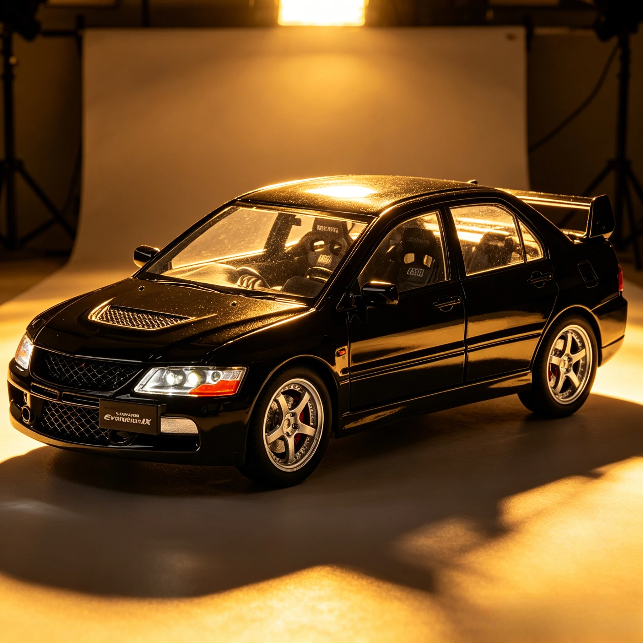 1:24 Lancer Evolution EVO9 Alloy Sports Car Model Metal Racing Vehicles Car Model Sound Light Kids Gifts
1:24 Lancer Evolution EVO9 Alloy Sports Car Model Metal Racing Vehicles Car Model Sound Light Kids Gifts