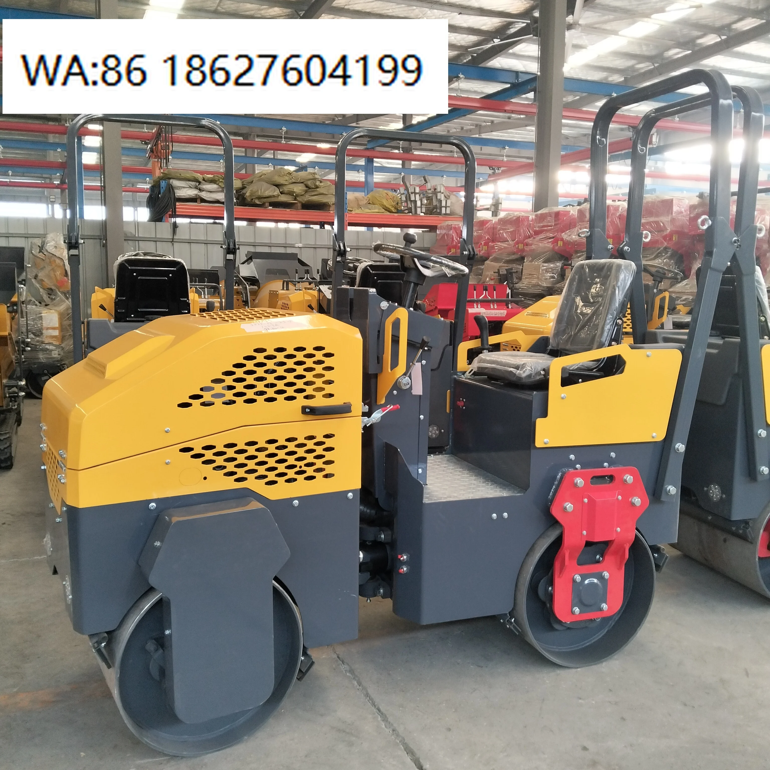 1Ton Walk Behind Double Drum Hydraulic Road Roller Cheap Mini Asphalt Compactor for Pavement Construction
1Ton Walk Behind Double Drum Hydraulic Road Roller Cheap Mini Asphalt Compactor for Pavement Construction