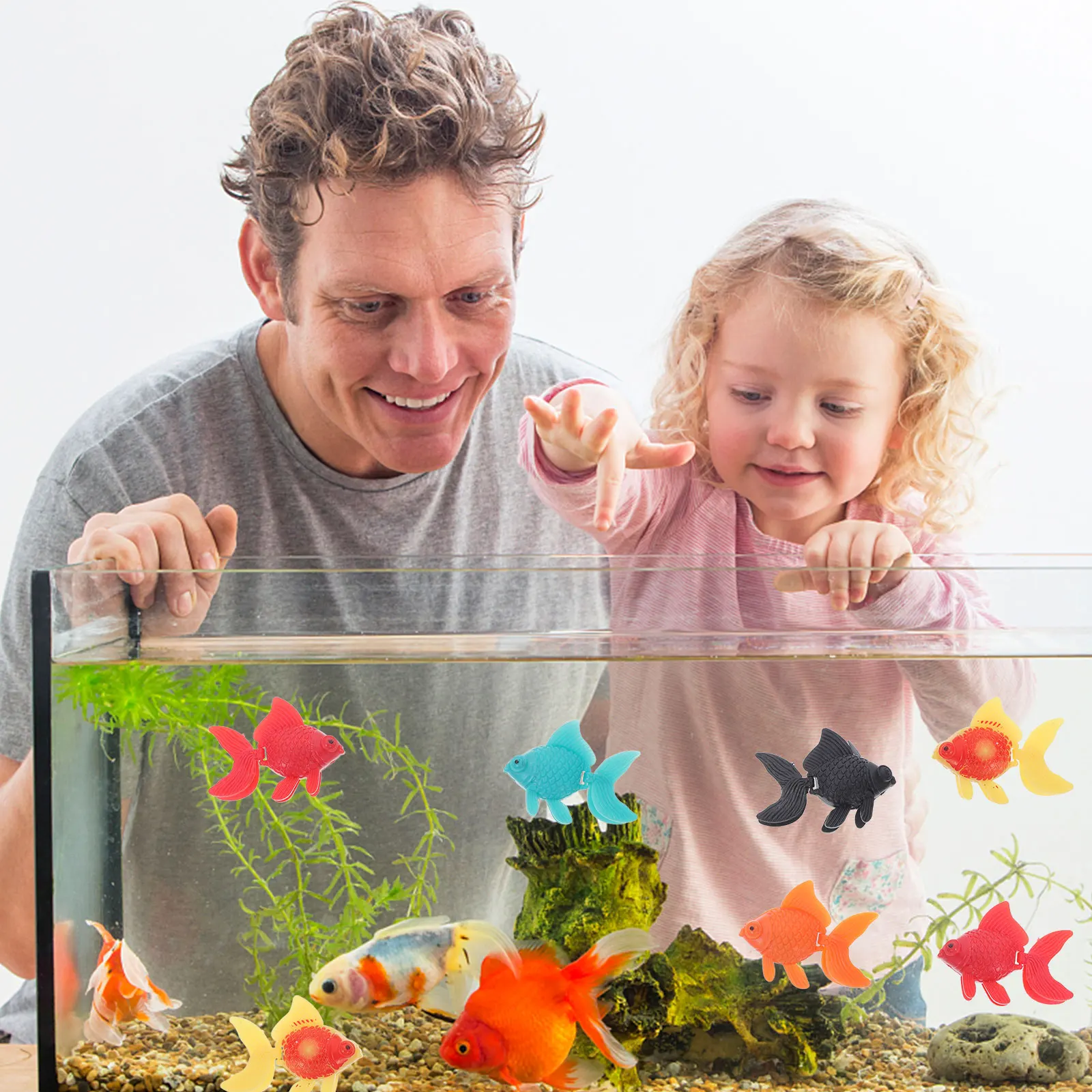 10 Pcs Lifelike Artificial Goldfish Creative Aquarium Decor Plastic Fish Tank Ornaments Mini Size Durable Landscape Prop
10 Pcs Lifelike Artificial Goldfish Creative Aquarium Decor Plastic Fish Tank Ornaments Mini Size Durable Landscape Prop