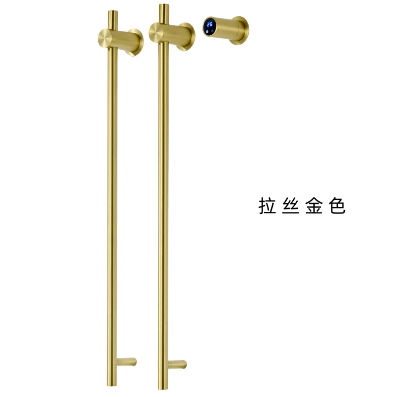 Bathroom electric heating towel rack, bathrobe smart touch timing temperature control 304 stainless steel material
Bathroom electric heating towel rack, bathrobe smart touch timing temperature control 304 stainless steel material