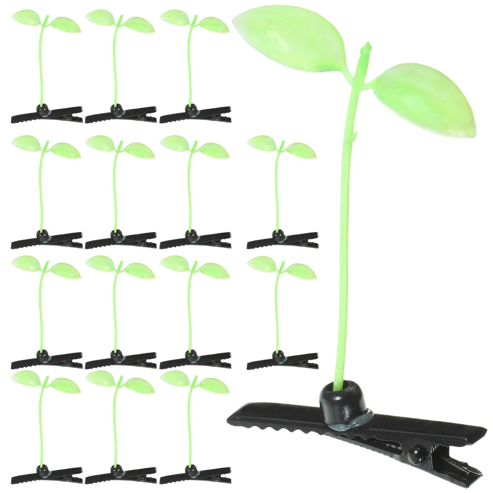 40 Pcs Hairpin Bean Sprout Clips Plant Style Plastic Lightweight Girls Gifts Party Decorations Grass Hair Ornaments
40 Pcs Hairpin Bean Sprout Clips Plant Style Plastic Lightweight Girls Gifts Party Decorations Grass Hair Ornaments