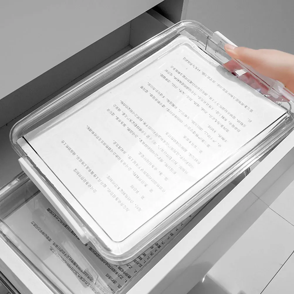 2Pcs Storage Box Document Organizer Pet File Case Card Holder Certificate Organizer Photo Storage Travel Container 
2Pcs Storage Box Document Organizer Pet File Case Card Holder Certificate Organizer Photo Storage Travel Container