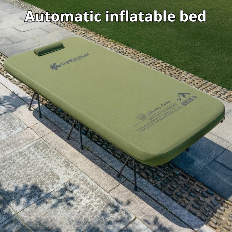 Automatic Inflatable Folding Bed Aluminum Alloy Heightened Moisture-proof Camping Cots Outdoor Sleeping Camping Supplies
Automatic Inflatable Folding Bed Aluminum Alloy Heightened Moisture-proof Camping Cots Outdoor Sleeping Camping Supplies