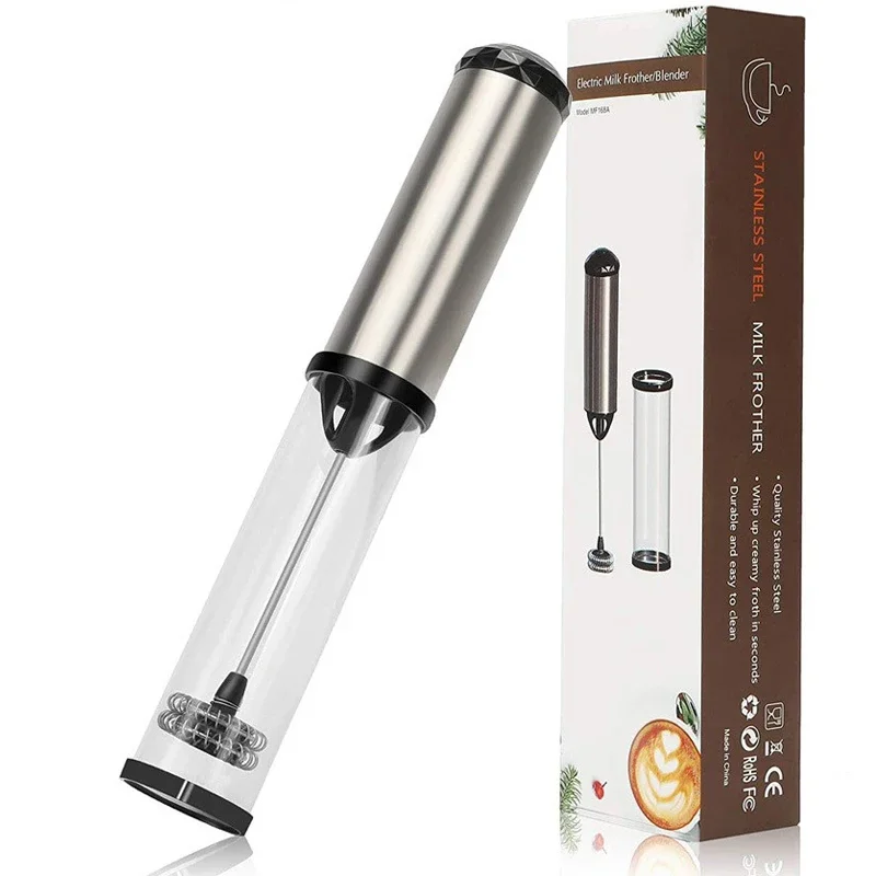 Electric Milk Frother Portable Handheld Mini Coffee Foamer Maker Kitchen Blender Egg Beater Cappuccino Cream Mix Whisk Tools
Electric Milk Frother Portable Handheld Mini Coffee Foamer Maker Kitchen Blender Egg Beater Cappuccino Cream Mix Whisk Tools