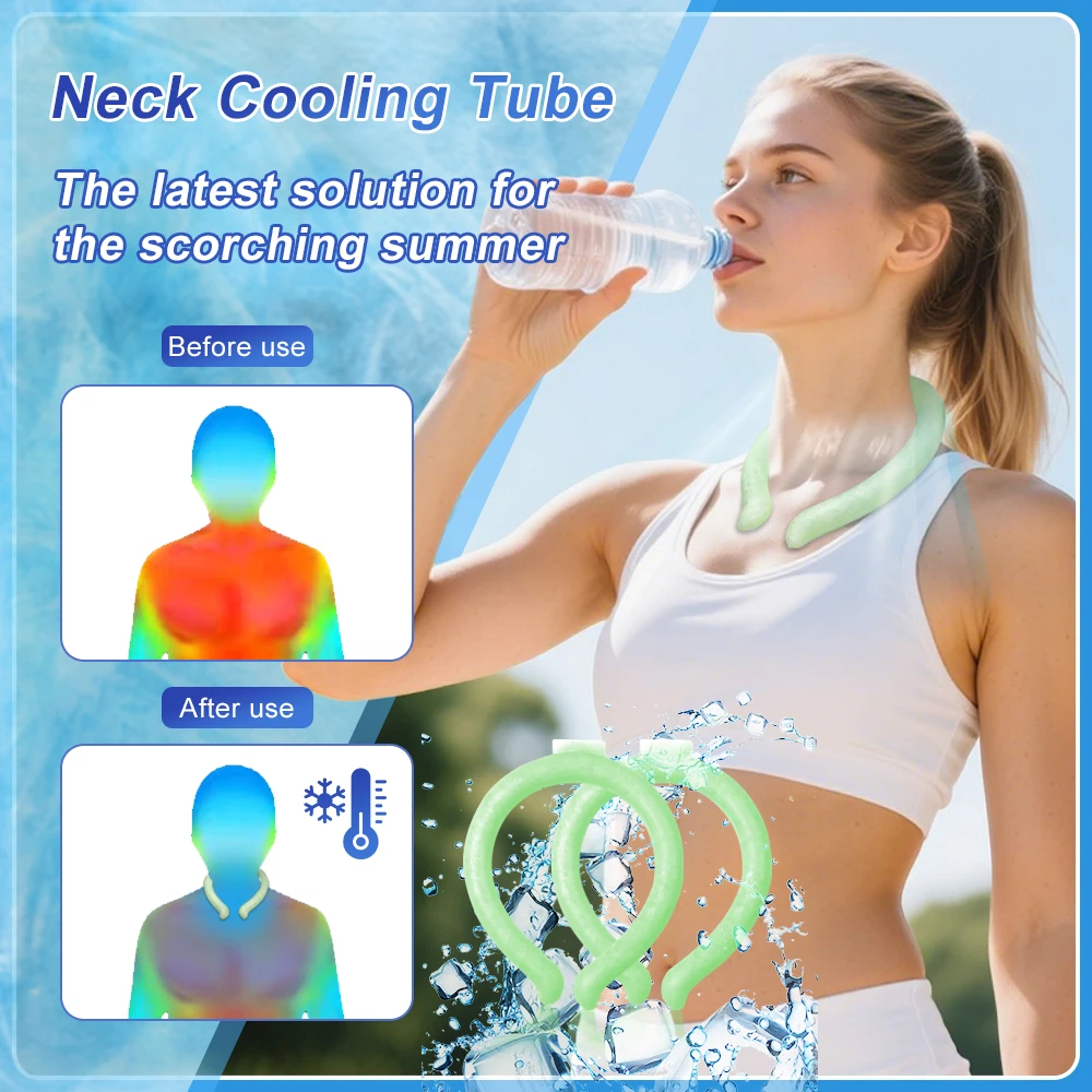 Охлаждающая повязка на шею IceFlow Pro — технология Arctic Chill для мгновенного охлаждения, идеально подходит для занятий спортом и повседневного использования
Охлаждающая повязка на шею IceFlow Pro — технология Arctic Chill для мгновенного охлаждения, идеально подходит для занятий спортом и повседневного использования