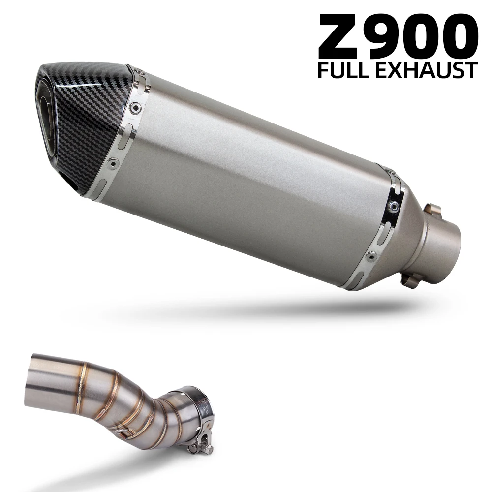 Z900 exhaust Slip on Line 370mm Muffler For Kawasaki Z900 Z900SE 2017 2018 2019 2025 2026 Motorcycle tailpipe street bike tube
Z900 exhaust Slip on Line 370mm Muffler For Kawasaki Z900 Z900SE 2017 2018 2019 2025 2026 Motorcycle tailpipe street bike tube