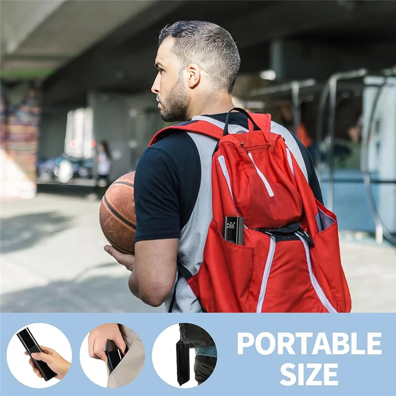 A94E-MY01 Электрический насос для шариков с 4 предустановленными режимами, точный манометр для надувания и сдувания - автоматический для спортивных мячей
A94E-MY01 Электрический насос для шариков с 4 предустановленными режимами, точный манометр для надувания и сдувания - автоматический для спортивных мячей