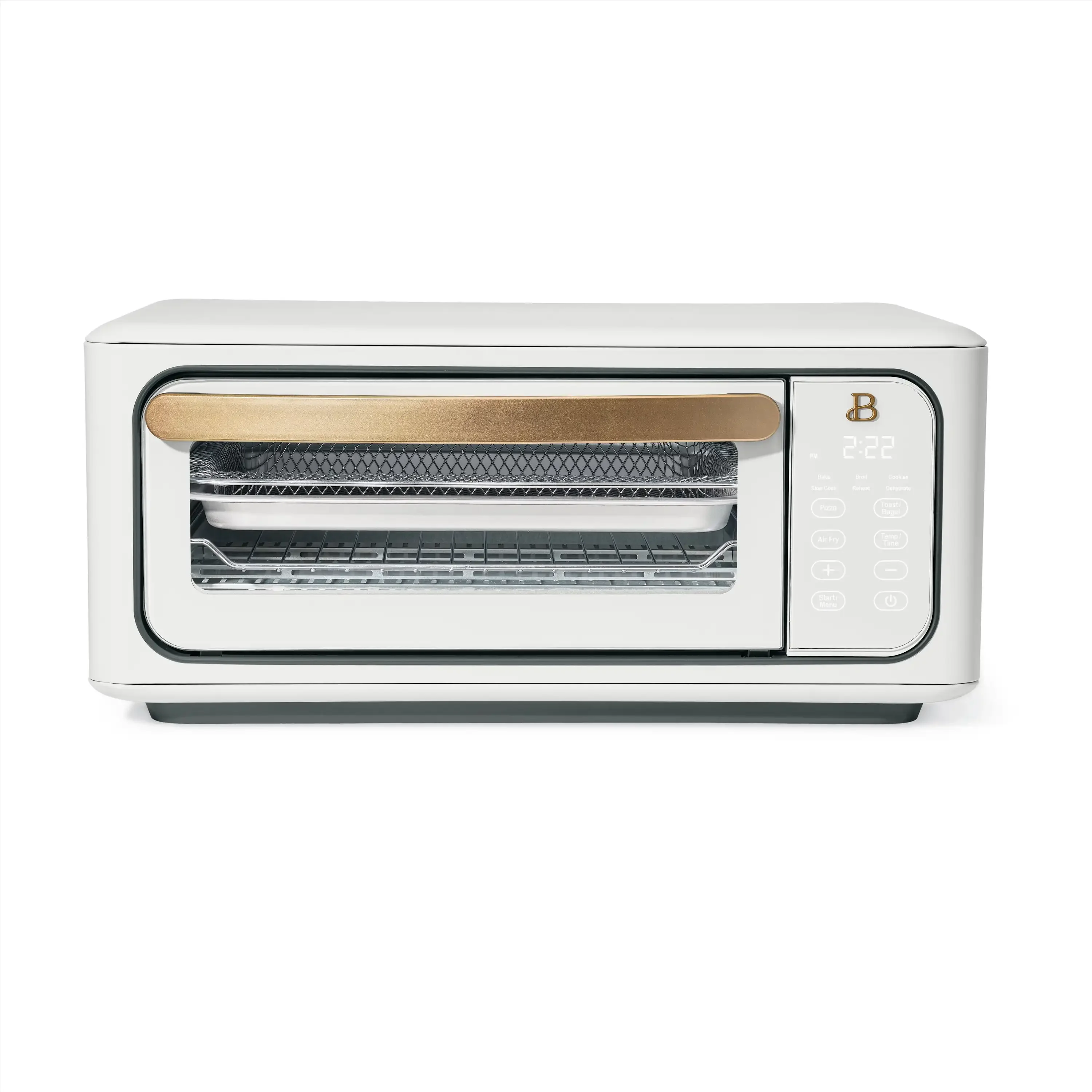 Infrared Air Fry Toaster Oven, 9-Slice, 1800 W, White Icing by Drew Barrymore
Infrared Air Fry Toaster Oven, 9-Slice, 1800 W, White Icing by Drew Barrymore
