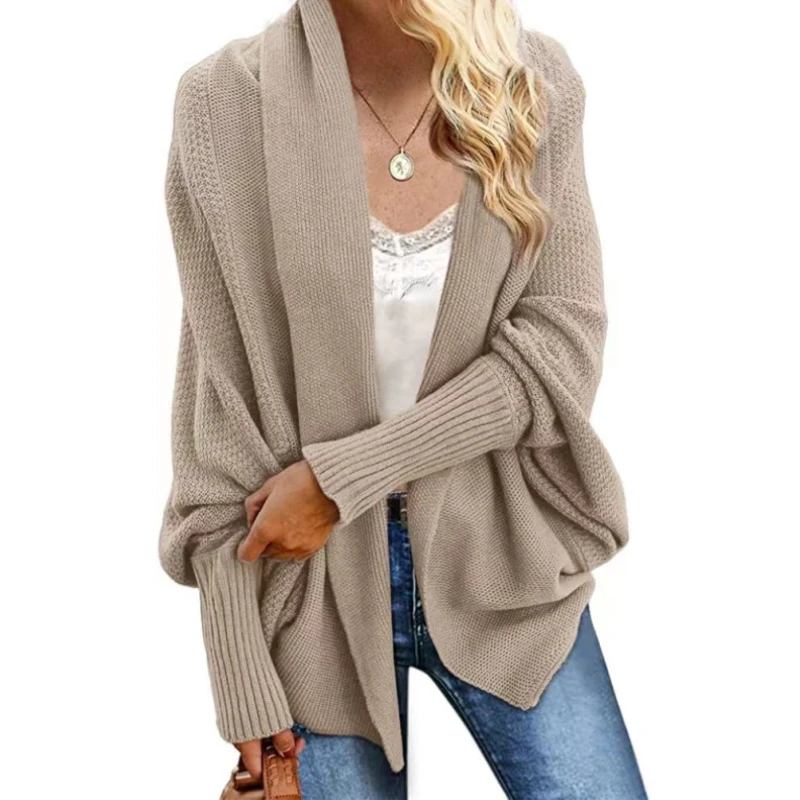 Cardigan Sweater Women Casual Knitted Batwing Sleeve Coat Women's Autumn Winter Clothes
Cardigan Sweater Women Casual Knitted Batwing Sleeve Coat Women's Autumn Winter Clothes