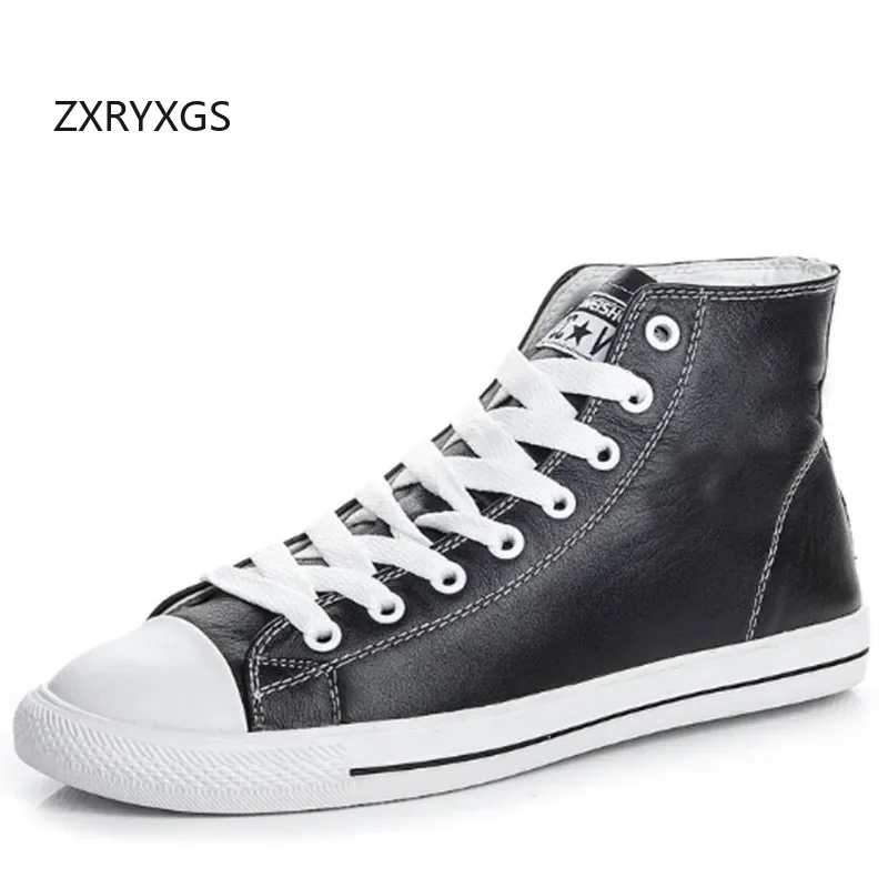 ZXRYXGS Top Cowhide Personalized High Top Short Boots Women Genuine Leather Sneakers 2024 Lace-up Women's Sneakers Casual Shoes
ZXRYXGS Top Cowhide Personalized High Top Short Boots Women Genuine Leather Sneakers 2024 Lace-up Women's Sneakers Casual Shoes