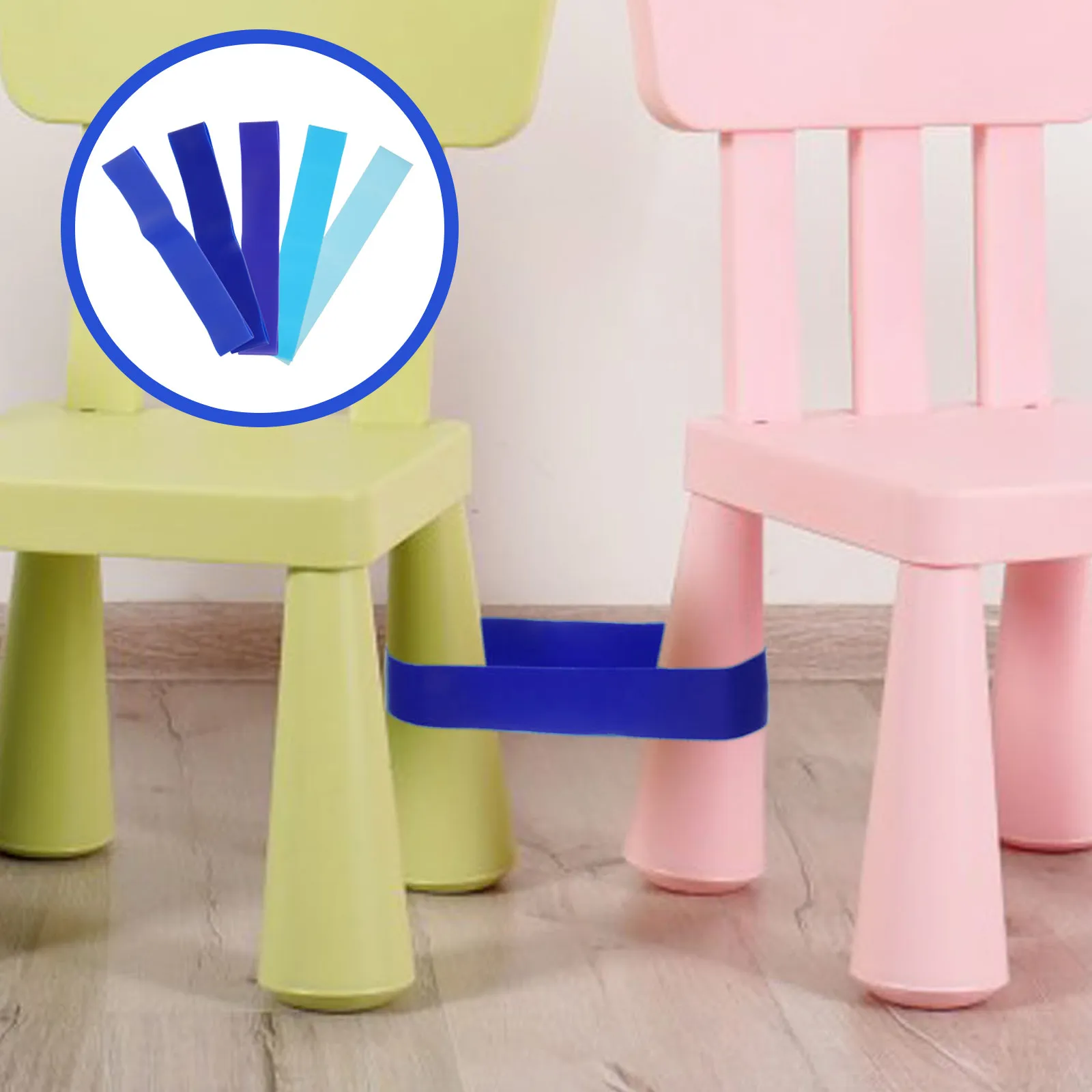 5 Pcs Chair Bands for Classroom Colored Resistance Fidget Flexible Bouncy Foot
5 Pcs Chair Bands for Classroom Colored Resistance Fidget Flexible Bouncy Foot