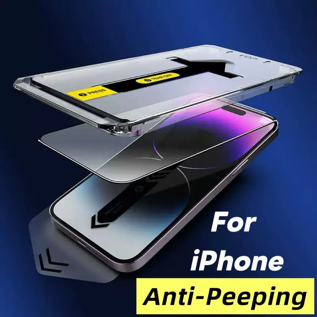 Tempered Glass Screen Protector with Auto Dust-Resistance & High Definition for iPhone 17, 16, 15 Full Series
Tempered Glass Screen Protector with Auto Dust-Resistance & High Definition for iPhone 17, 16, 15 Full Series