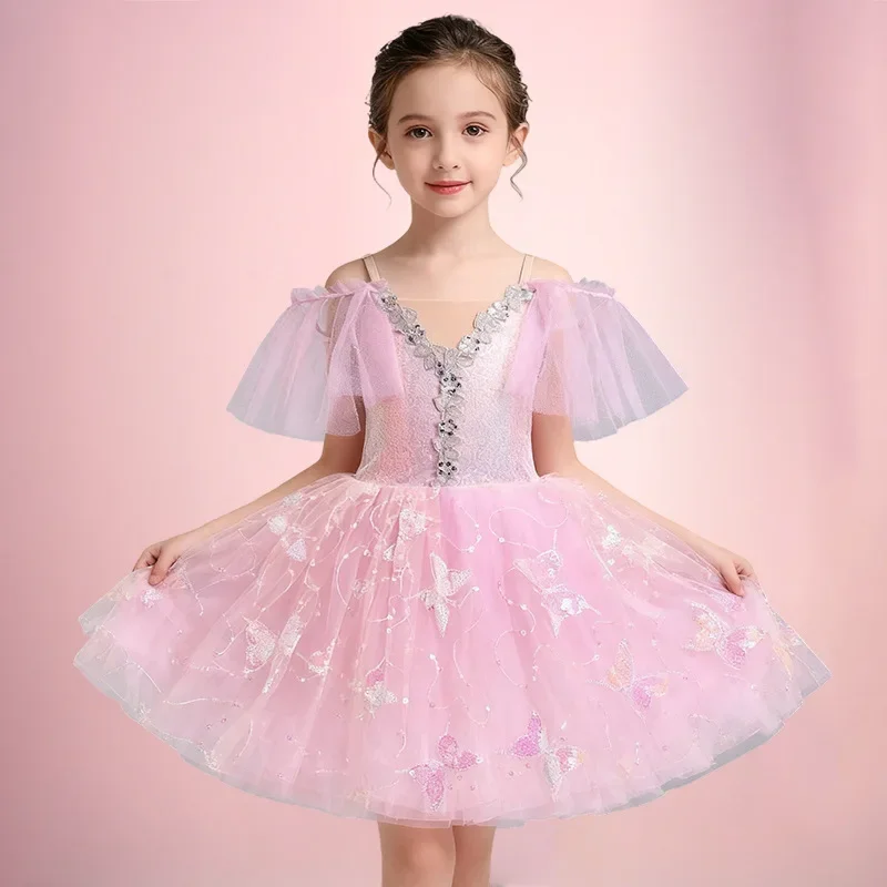 Tutu Girl Ballet Leotards Vestidos Ballerine Girls Dresses Dance Costumes Summer Children Clothes Party Ballet Dress Kids Outfit
Tutu Girl Ballet Leotards Vestidos Ballerine Girls Dresses Dance Costumes Summer Children Clothes Party Ballet Dress Kids Outfit