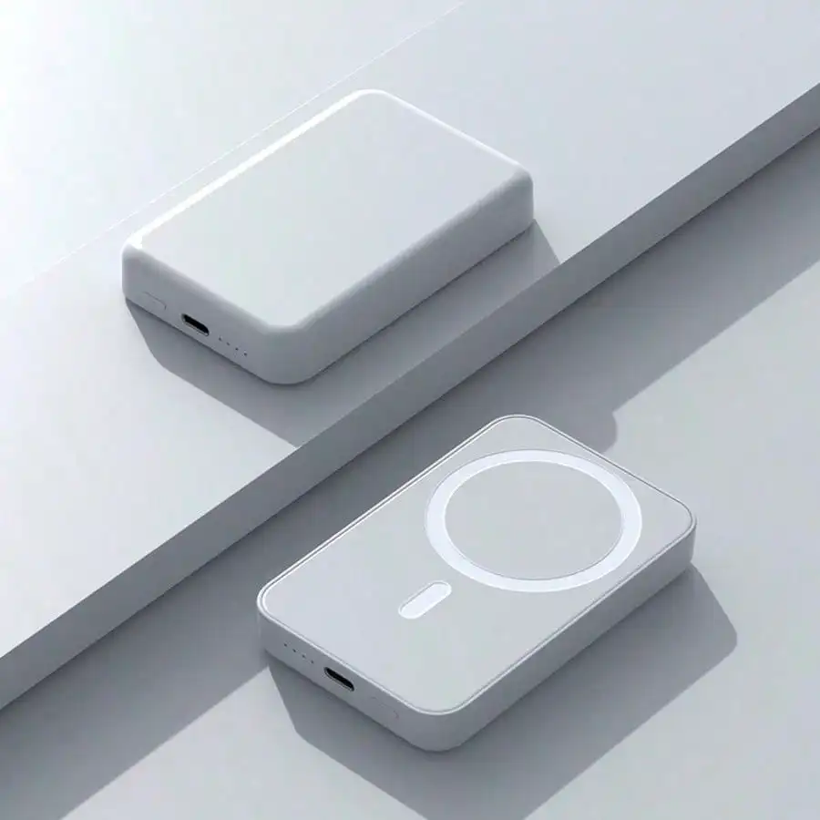 Magnetic Wireless Power Bank – 5000mAh Portable Charger With USB-C Fast Charging & Qi-Compatible Pad | Slim Backup Battery Pack For IOS & Android | Travel-Friendly Magnetic Charging Solution Suitable For Summer Holiday Outdoor Travel/Camping And Emergency
Magnetic Wireless Power Bank – 5000mAh Portable Charger With USB-C Fast Charging & Qi-Compatible Pad | Slim Backup Battery Pack For IOS & Android | Travel-Friendly Magnetic Charging Solution Suitable For Summer Holiday Outdoor Travel/Camping And Emergency
