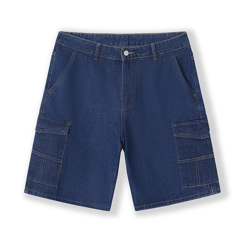 Men Denim Shorts Solid Zipper Button Closure Cargo Shorts Summer Casual Shorts with Pockets
Men Denim Shorts Solid Zipper Button Closure Cargo Shorts Summer Casual Shorts with Pockets