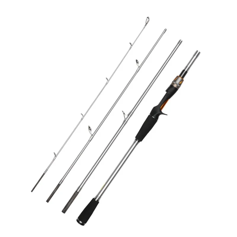 1.8m 2.1m Carbon 4 Pcs Spinning Casting Portable Fishing Rod 10-34g Lure Fast Action Hard Lure Rod 10-18lb Fishing rod
1.8m 2.1m Carbon 4 Pcs Spinning Casting Portable Fishing Rod 10-34g Lure Fast Action Hard Lure Rod 10-18lb Fishing rod