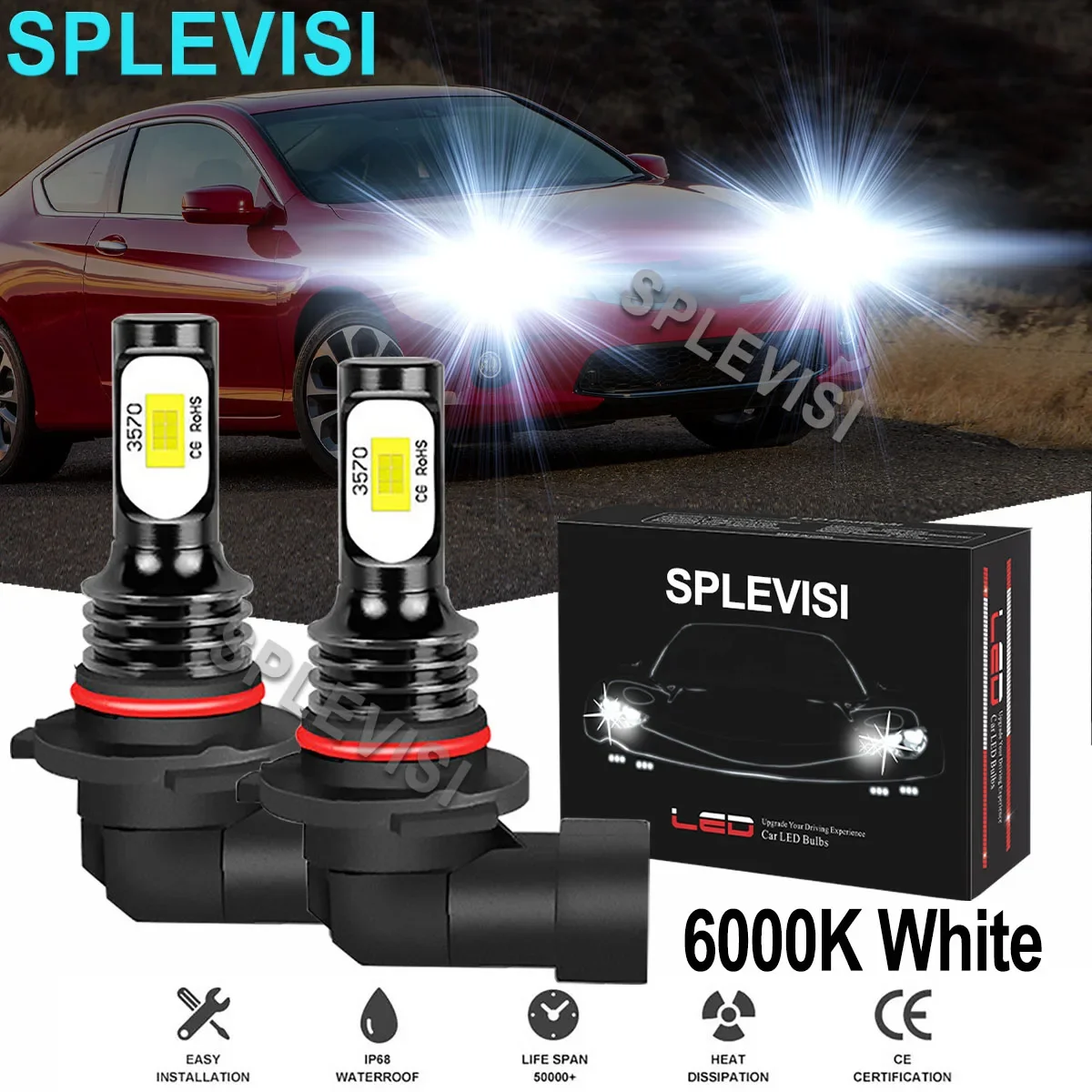 2x White Car LED Headlight High Beam Bulbs 6000K Fit For Honda Accord 1990-2020 Ridgeline 2017-2020 Odyssey 2005-2010
2x White Car LED Headlight High Beam Bulbs 6000K Fit For Honda Accord 1990-2020 Ridgeline 2017-2020 Odyssey 2005-2010