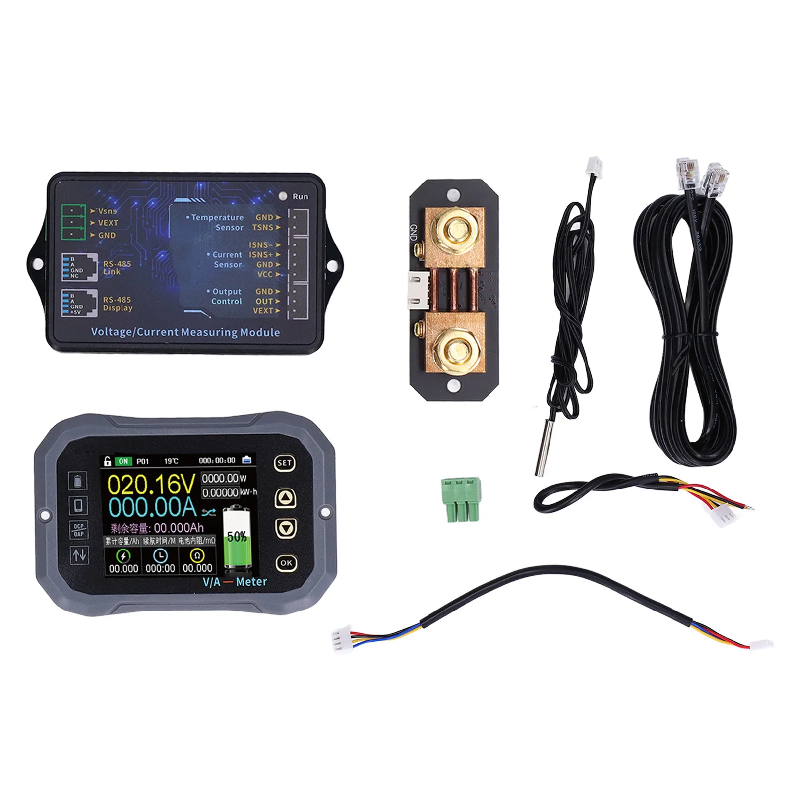 Battery Coulometer Battery Electricity Tester High Accuracy Automatic Voltage Current Capacity Meter KG110F Battery Energy Meter
Battery Coulometer Battery Electricity Tester High Accuracy Automatic Voltage Current Capacity Meter KG110F Battery Energy Meter