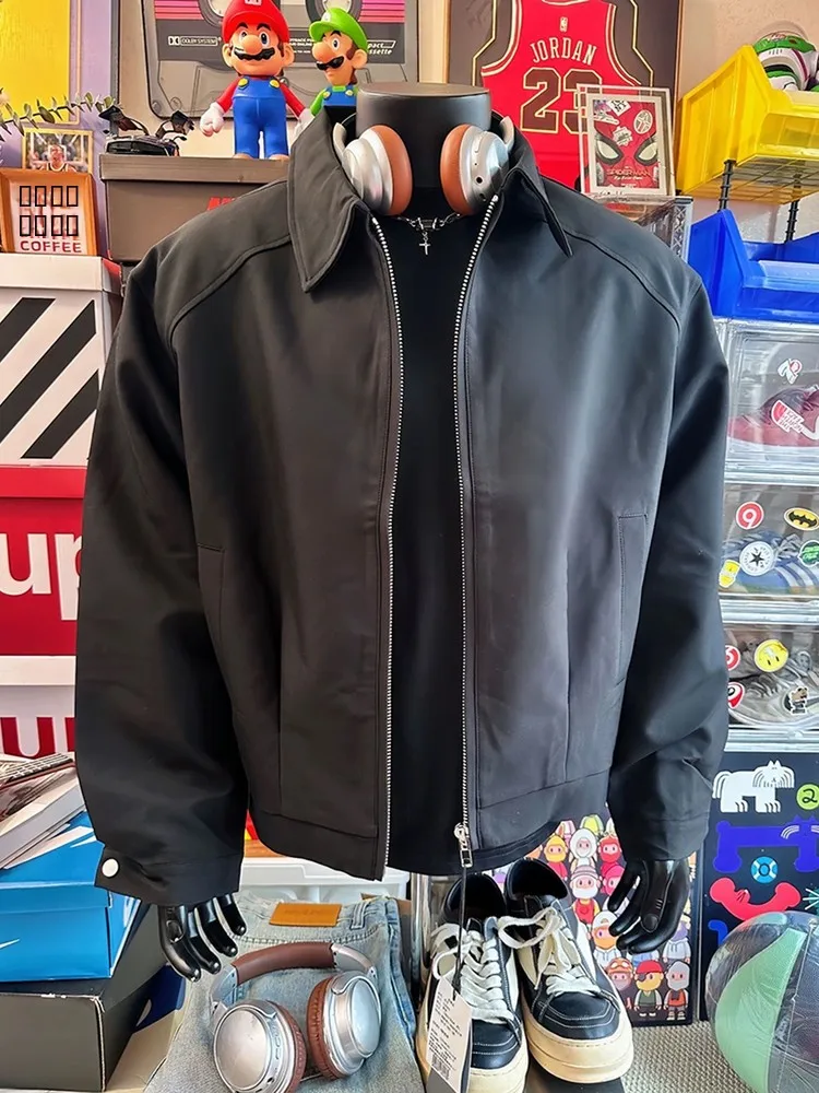 Мужская утепленная куртка Cleanfit в американском ретро-стиле, свободного кроя, с отложным воротником, для весны и осени
Мужская утепленная куртка Cleanfit в американском ретро-стиле, свободного кроя, с отложным воротником, для весны и осени