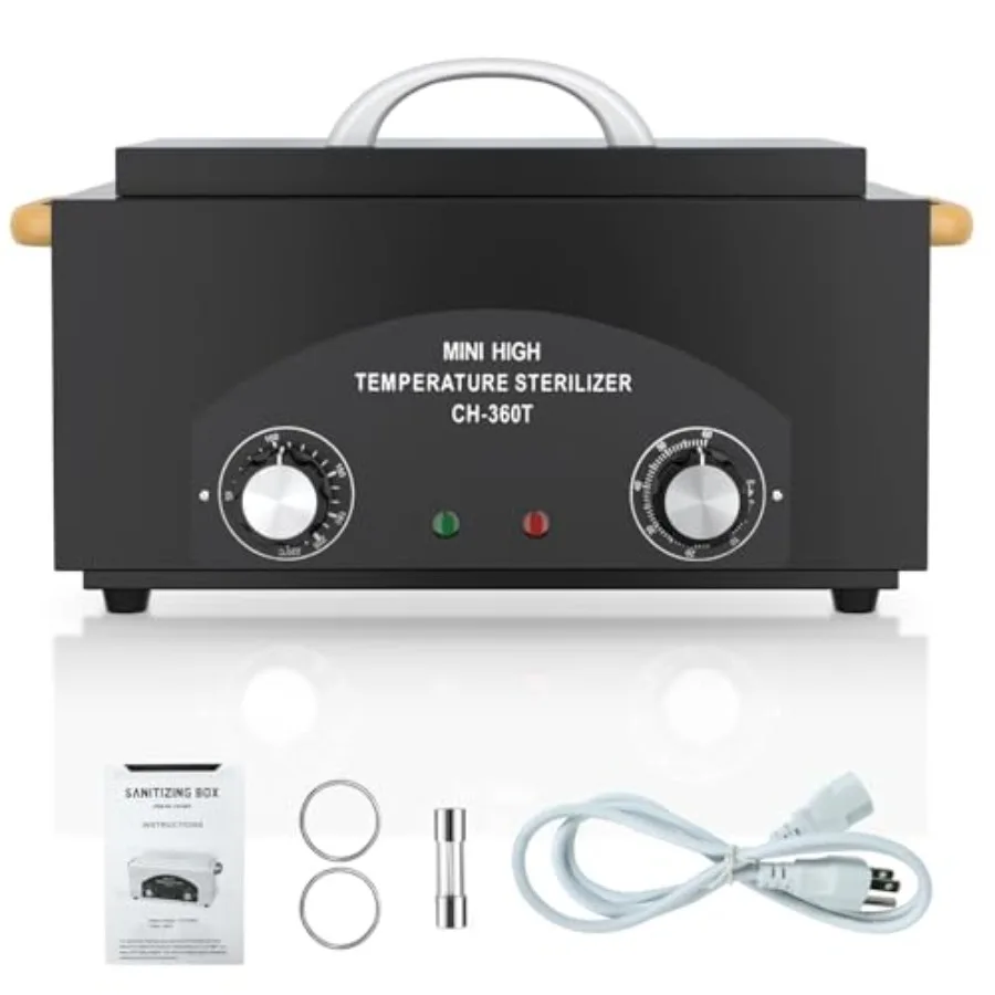 High Temperature Metal Tool Cleaner Machine 2L Dry Heat Cleaning Box with Temperature and Time Setting Cleaning Cabinet with Ha
High Temperature Metal Tool Cleaner Machine 2L Dry Heat Cleaning Box with Temperature and Time Setting Cleaning Cabinet with Ha