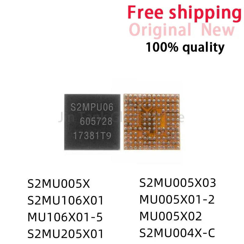 4pcs S2MU005X MU005X01-2 MU005X02 S2MU005X03 S2MU004X-C S2MU106X01 MU106X01-5 S2MU205X01 power ic for samsung
4pcs S2MU005X MU005X01-2 MU005X02 S2MU005X03 S2MU004X-C S2MU106X01 MU106X01-5 S2MU205X01 power ic for samsung