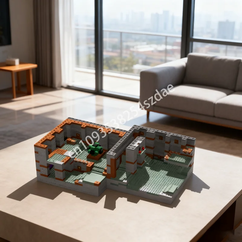 1575pcs MOC Trial Chamber Part 2 Atrium My Worlded Model Building Blocks Assemble DIY Christmas Gifts Brick Toys Kids Birthday
1575pcs MOC Trial Chamber Part 2 Atrium My Worlded Model Building Blocks Assemble DIY Christmas Gifts Brick Toys Kids Birthday