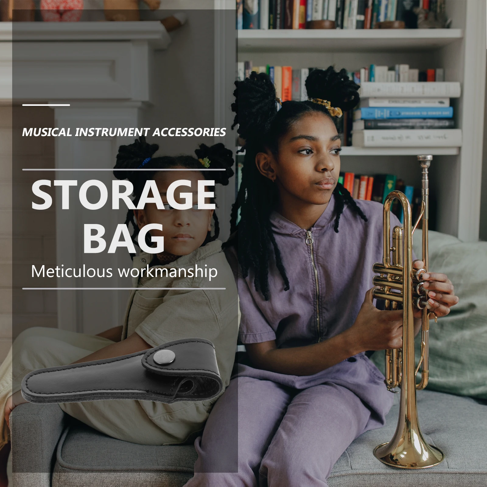 Mouthpiece Storage Bag Cowhide Protector For French Horn Lightweight Practical Long Term Use Home Gym Backpack
Mouthpiece Storage Bag Cowhide Protector For French Horn Lightweight Practical Long Term Use Home Gym Backpack