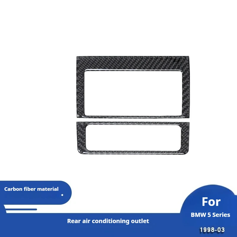 For BMW 98-03 5 Series E39 Carbon Fiber Interior Modified Rear Trend Frame Decorative Sticker
For BMW 98-03 5 Series E39 Carbon Fiber Interior Modified Rear Trend Frame Decorative Sticker
