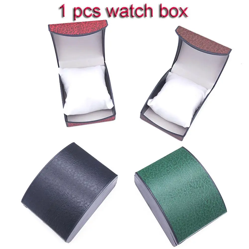 4 Colors Luxury Faux Leather Holder Plastic Litchi pattern Bracelet Display Jewelry Box Watch Case Wristwatch Box
4 Colors Luxury Faux Leather Holder Plastic Litchi pattern Bracelet Display Jewelry Box Watch Case Wristwatch Box